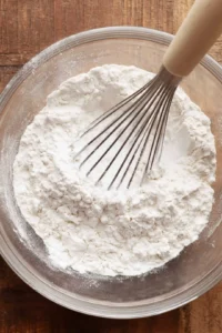 Combine the dry ingredients in a mixing bowl