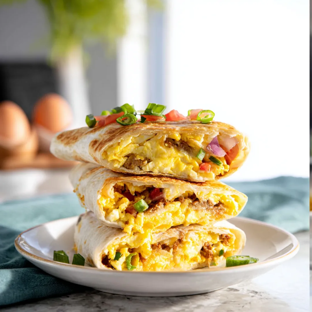 crispy air fryer breakfast burrito hack