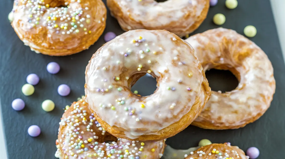 glazed biscuit donuts air fryer hack