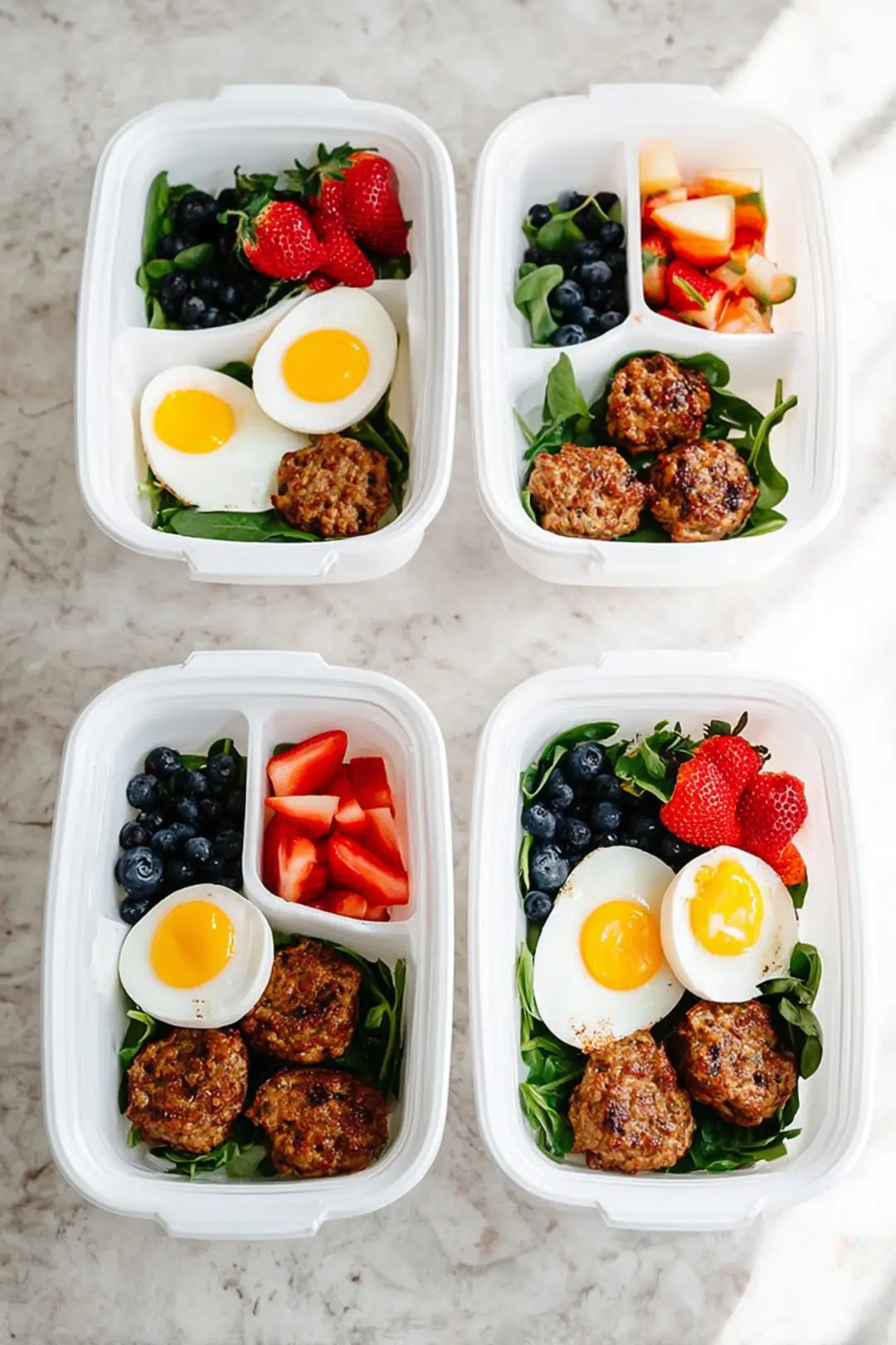 healthy air fryer breakfast meal prep
