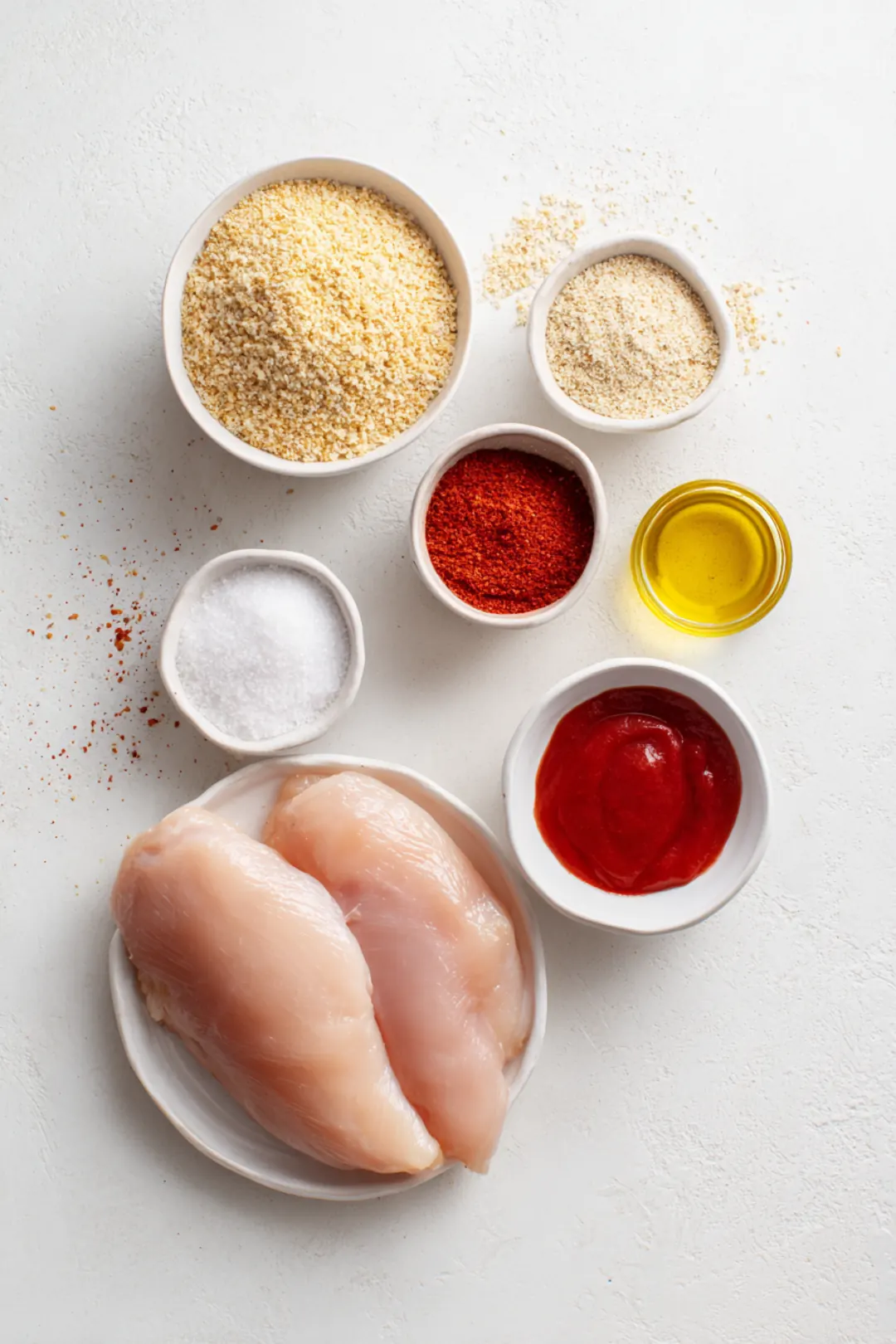 healthy air fryer chicken fries for toddlers ingredients