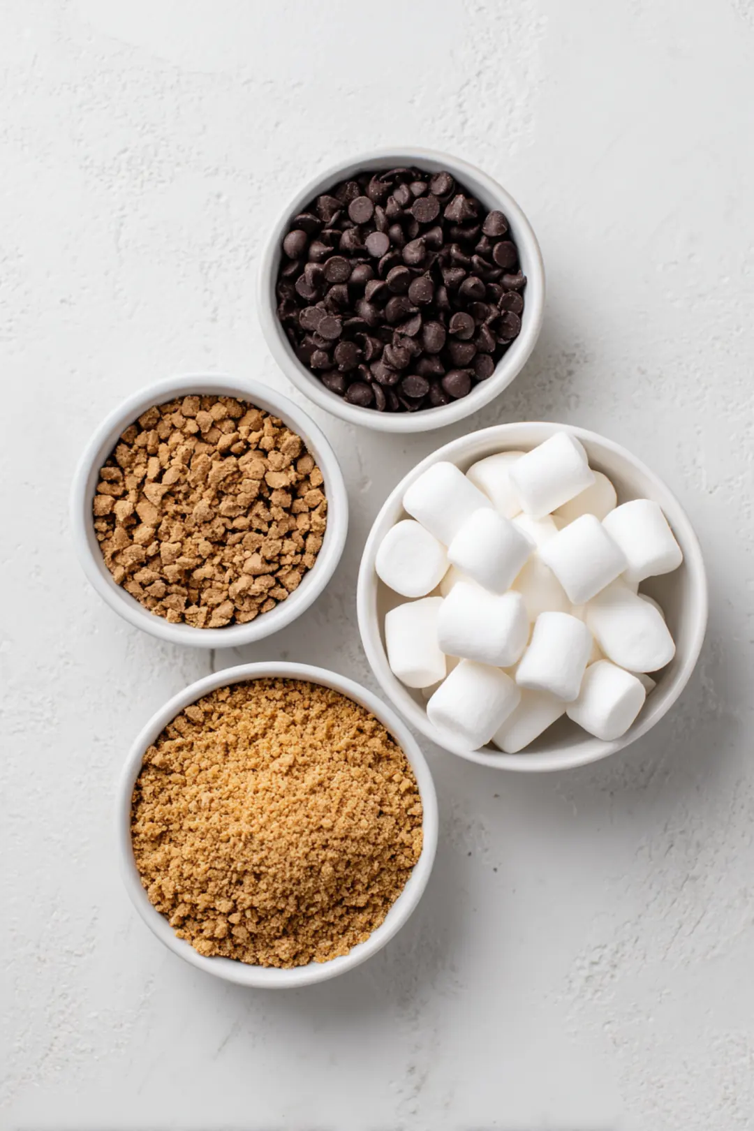 indoor campfire s'mores dip air fryer - ingredients