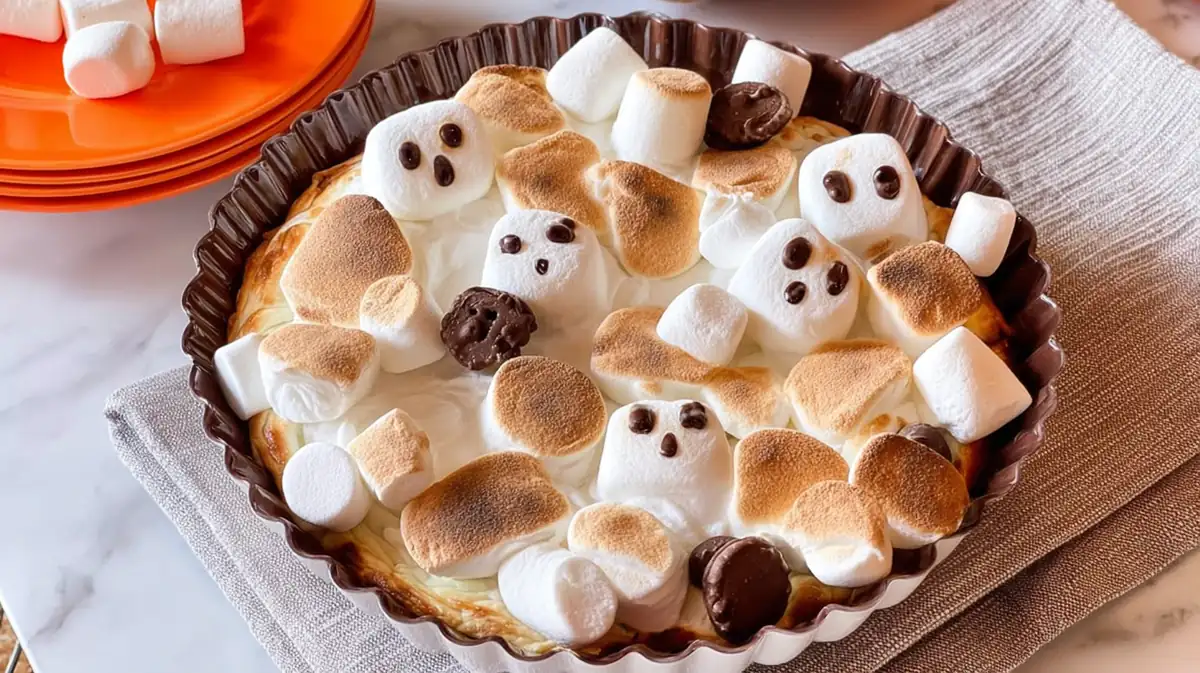 Indoor campfire s'mores dip in air fryer