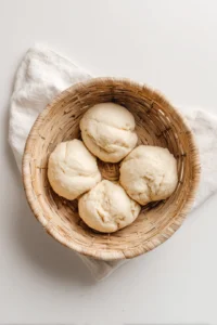 Place cinnamon roll dough in air fryer