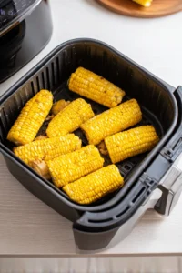 Place corn ribs in air fryer