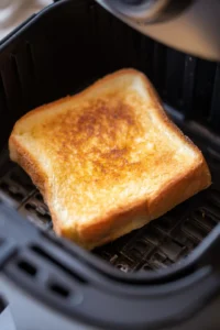 Place sandwich in air fryer basket and cook for 5 minutes at 350 degrees Fahrenheit