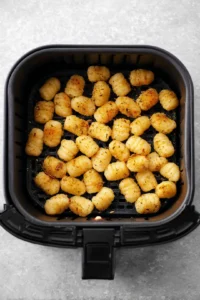 Place seasoned gnocchi in air fryer