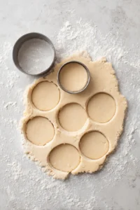 Roll out the dough on a lightly floured surface