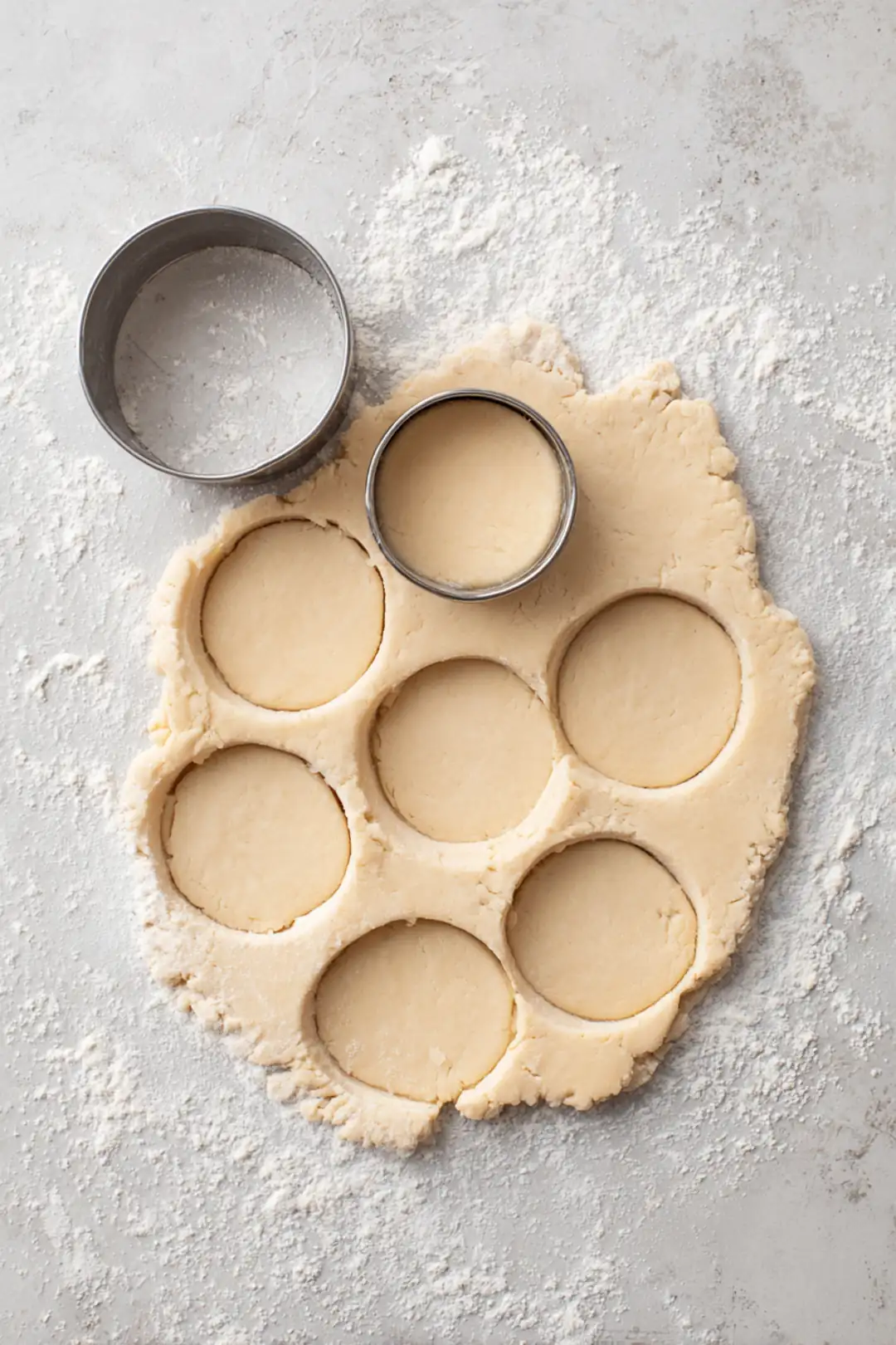 Roll out the dough on a lightly floured surface