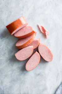Slice Spam into fry-shaped pieces about 1/4 inch thick