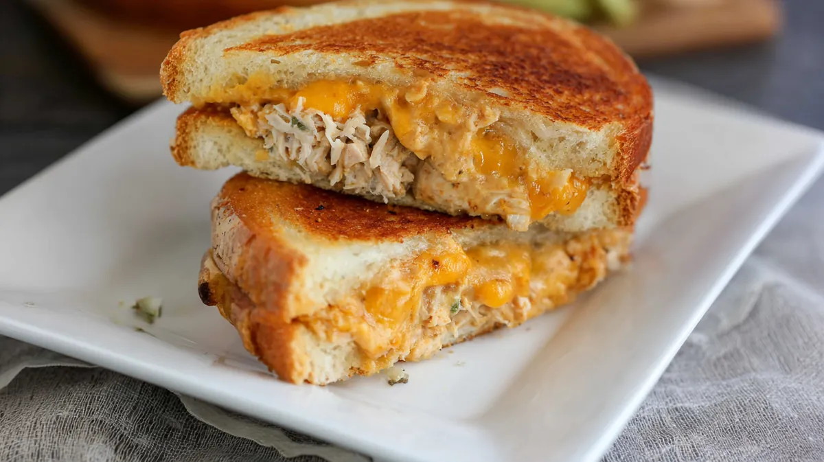 tinned fish melt sandwich air fryer