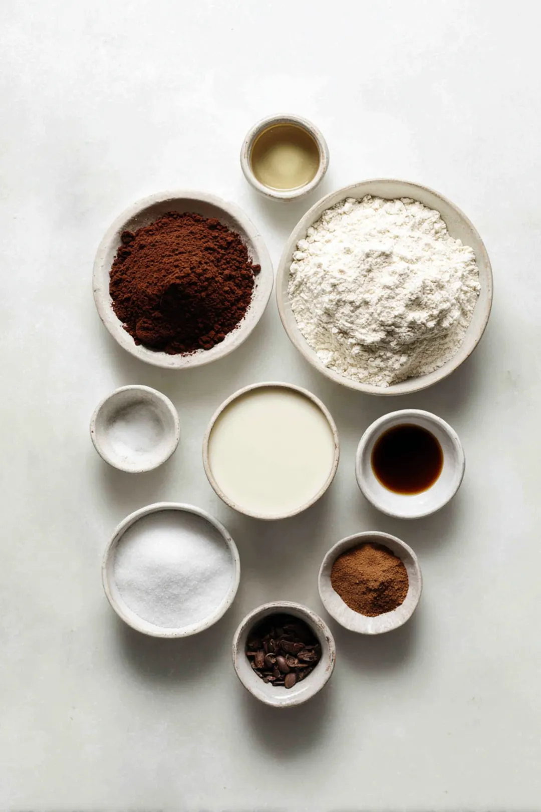 Adaptogenic Mushroom Coffee Brownies - Ingredients