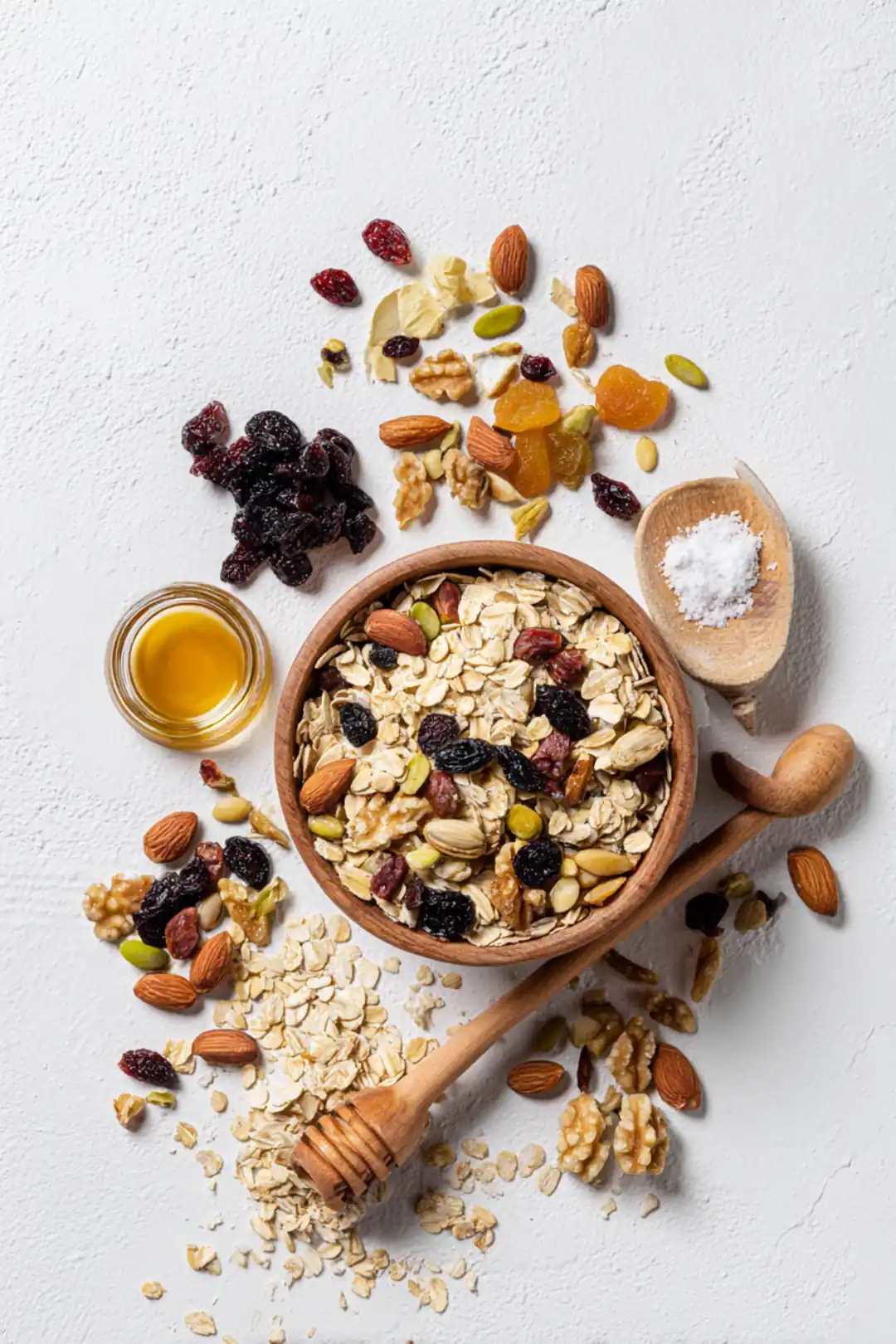 Air Fryer Baklava Granola - ingredients