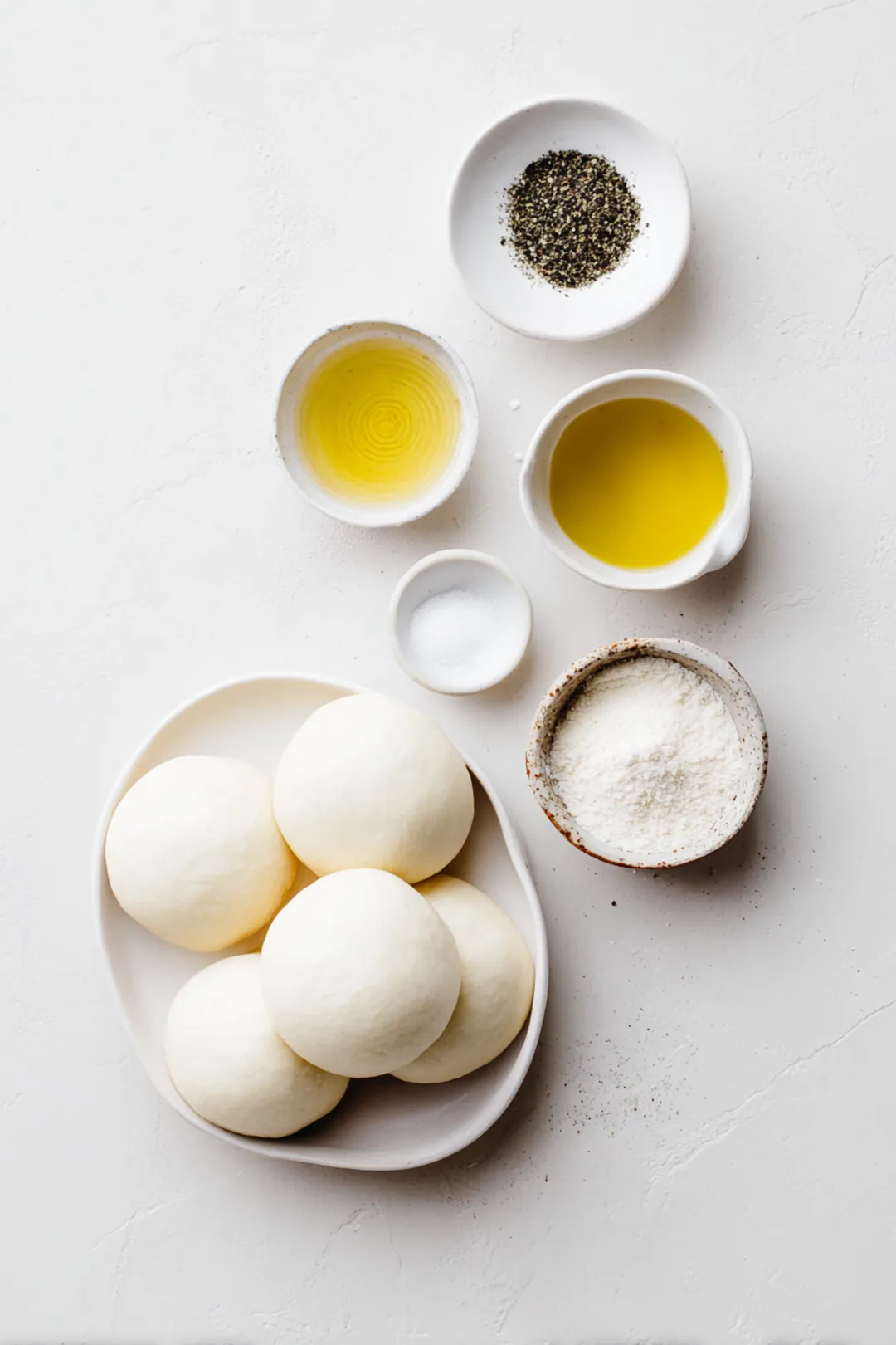 Air fryer bao bun croutons - ingredients