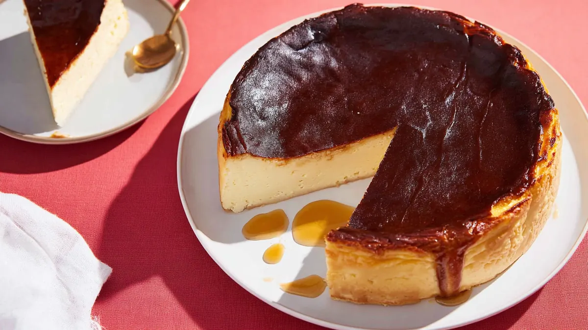 Air Fryer Burnt Basque Cheesecake