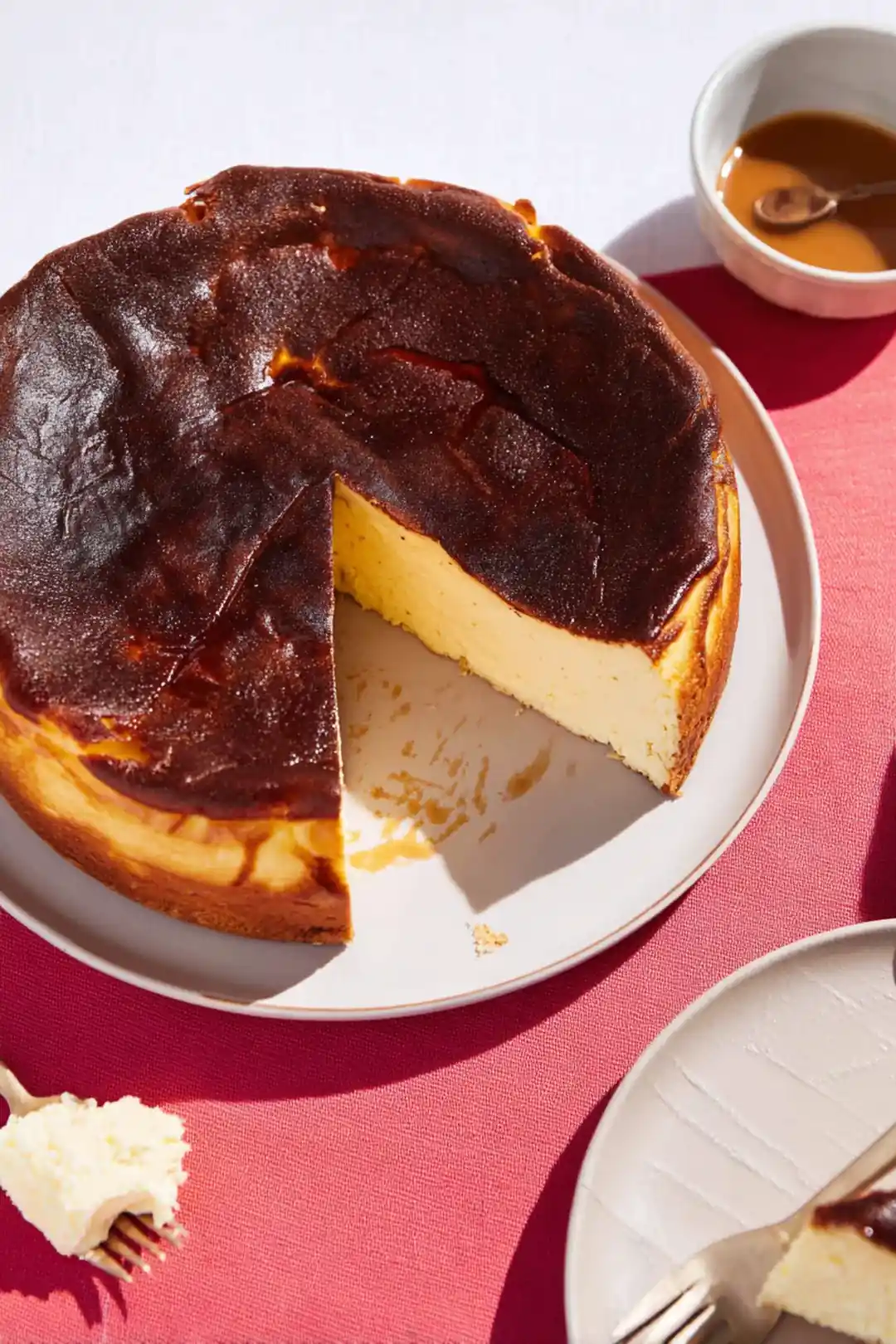 Air Fryer Burnt Basque Cheesecake