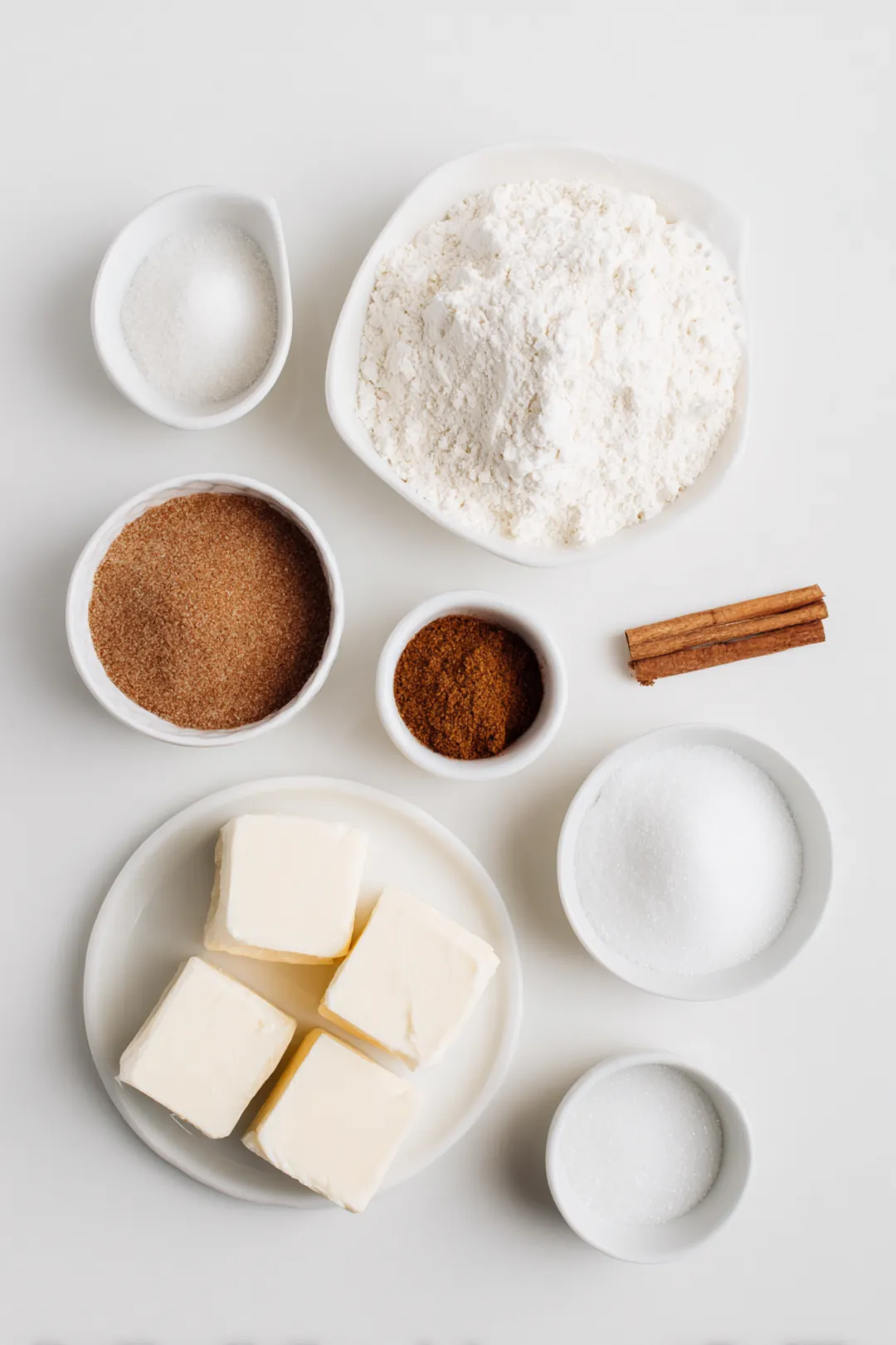 Air fryer churro cheesecake bites ingredients