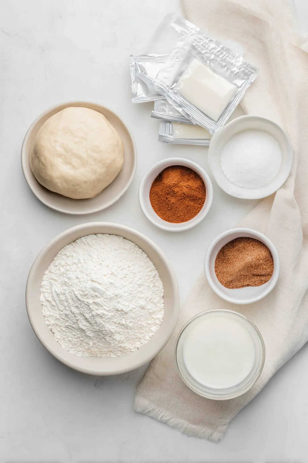 Air fryer cinnamon roll hack ingredients