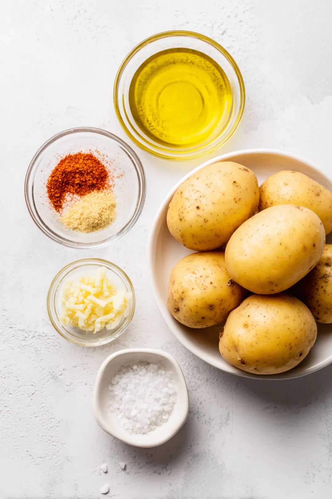 Air fryer crispy ribbon potatoes ingredients