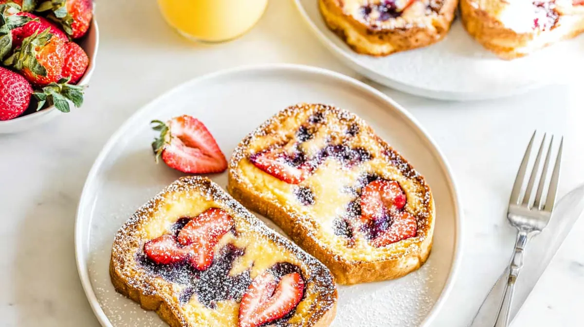 Air fryer custard toast - 2026 version