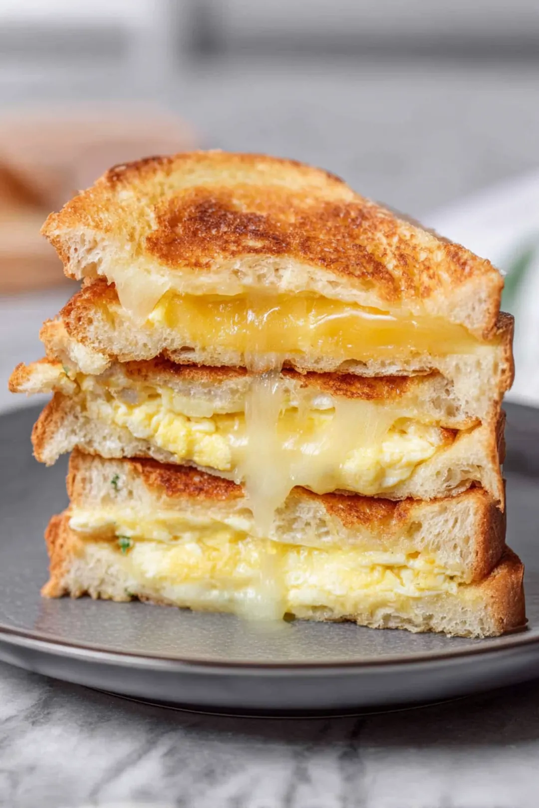 Air fryer egg and mayo toastie