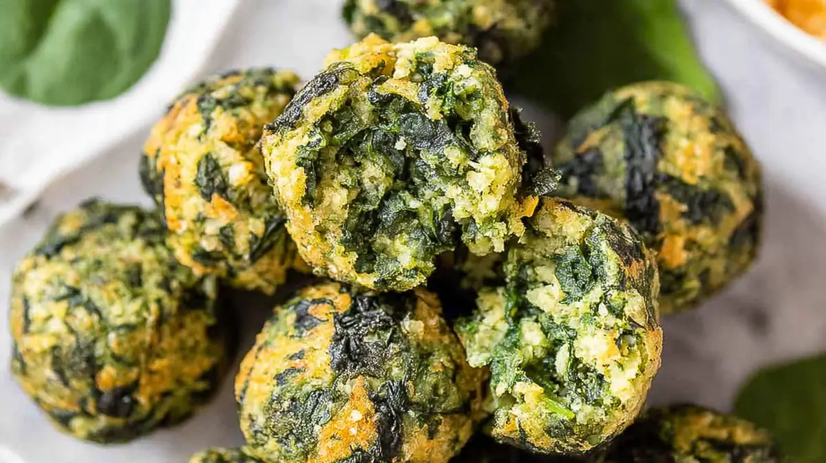 Air fryer frozen spinach nuggets