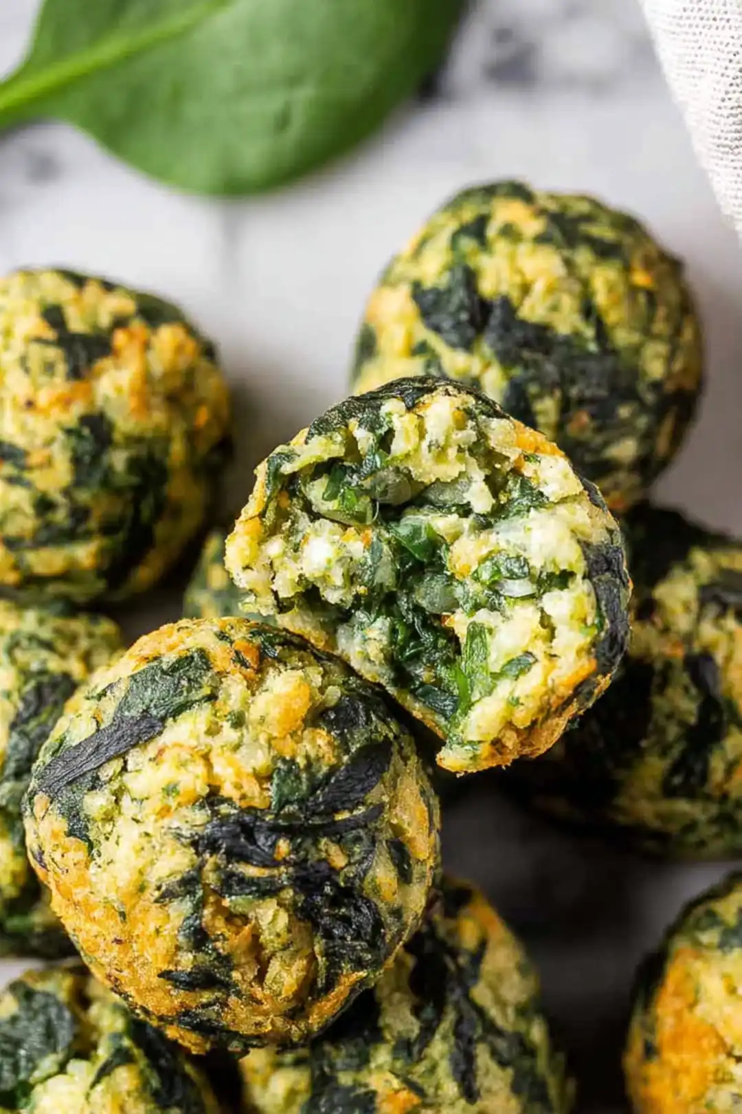 Air fryer frozen spinach nuggets