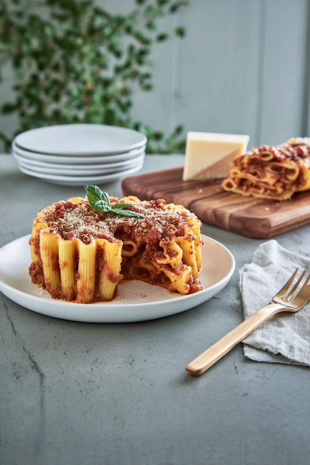 Air fryer honeycomb pasta