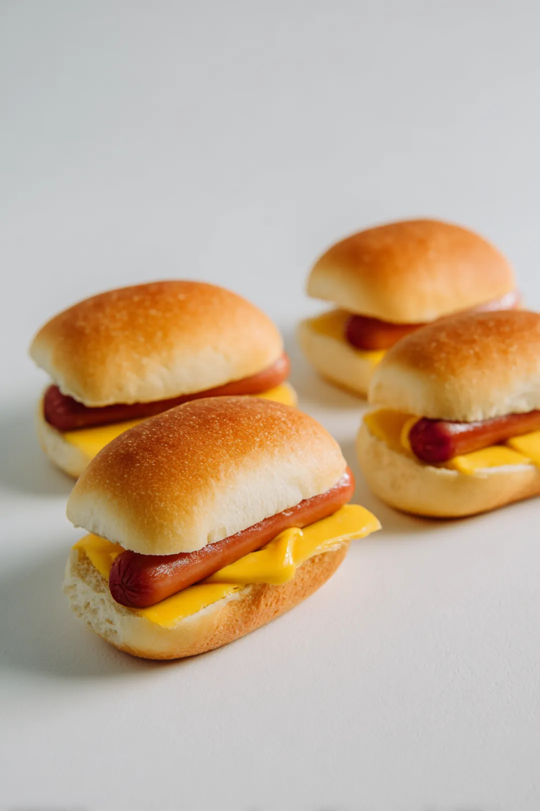 Air fryer hot dog sliders - ingredients