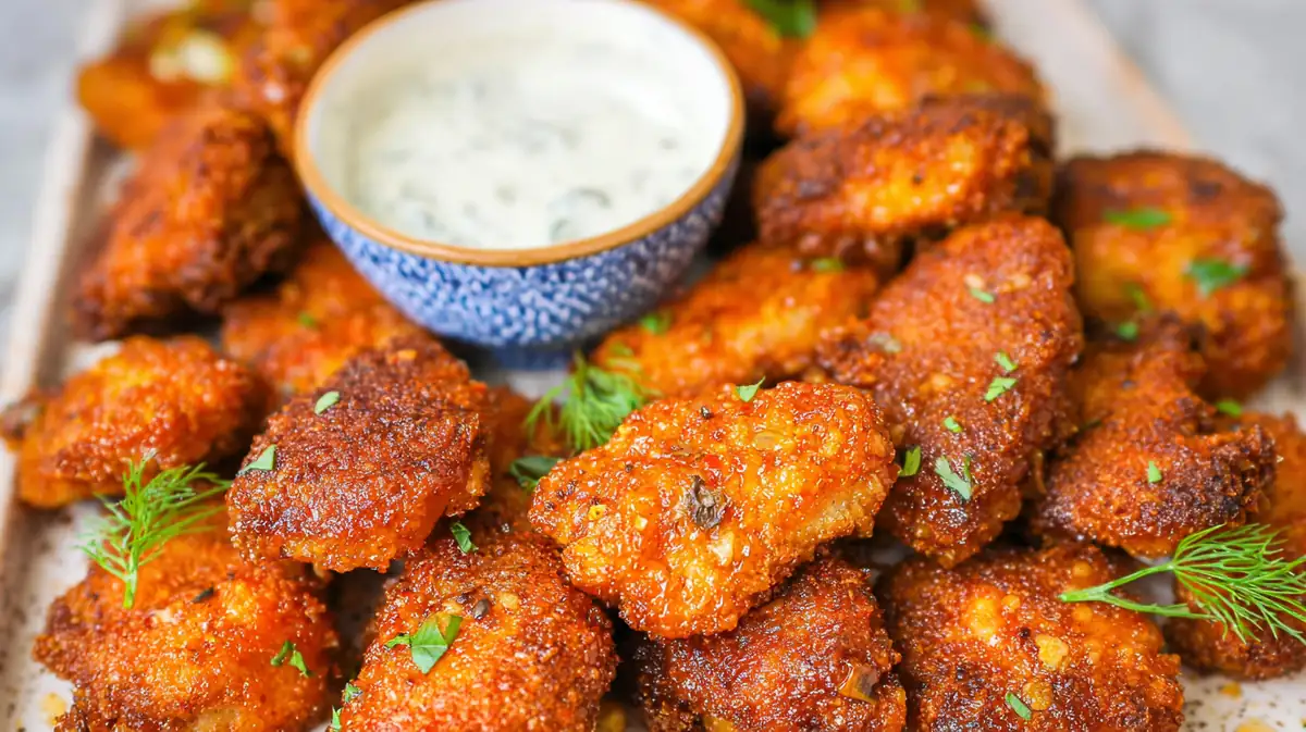 Air Fryer Hot Honey Chicken Bites