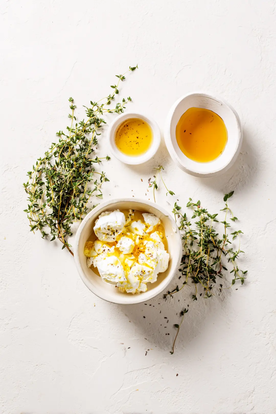 Air Fryer Hot Honey & Thyme Brie Wheel - ingredients
