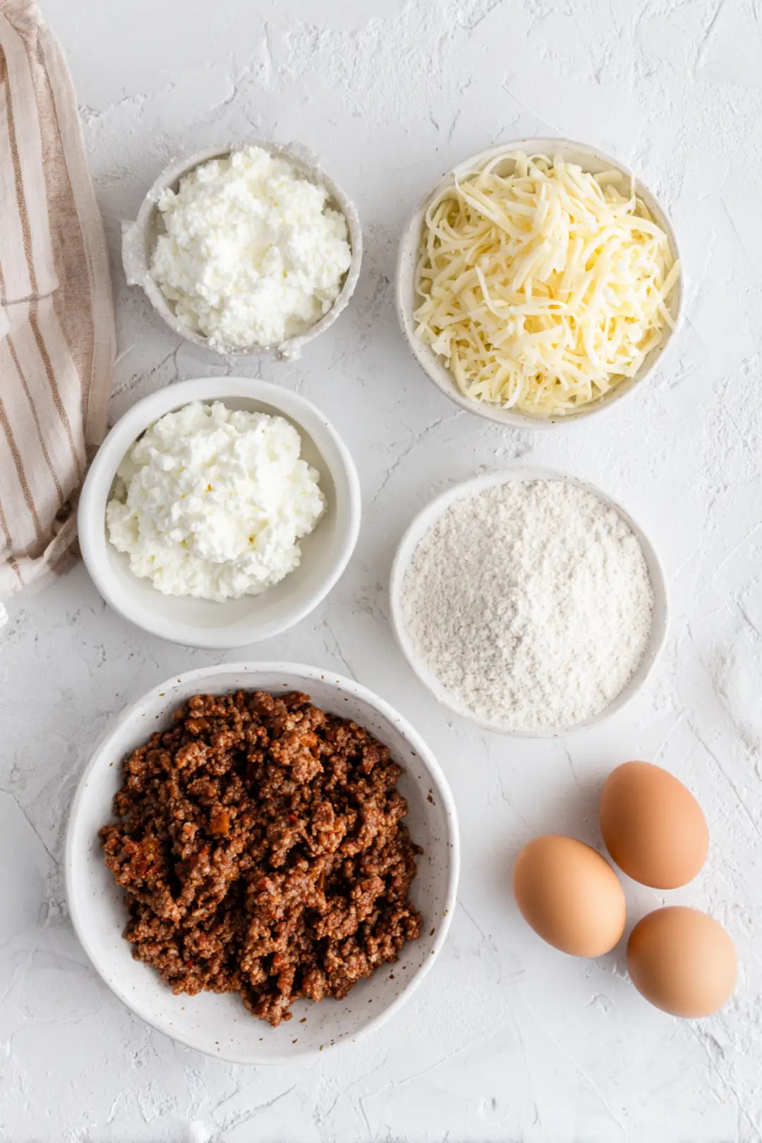 Air fryer lasagna fritta bites ingredients