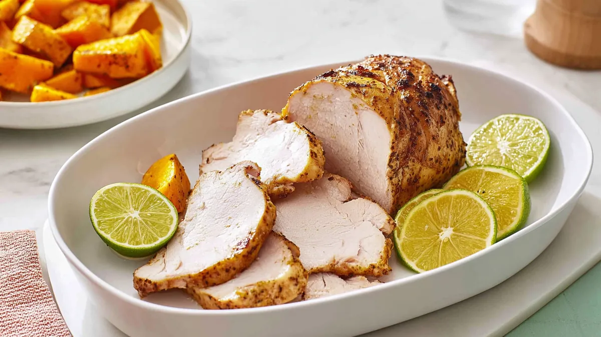 Air fryer lemon pepper turkey jerky