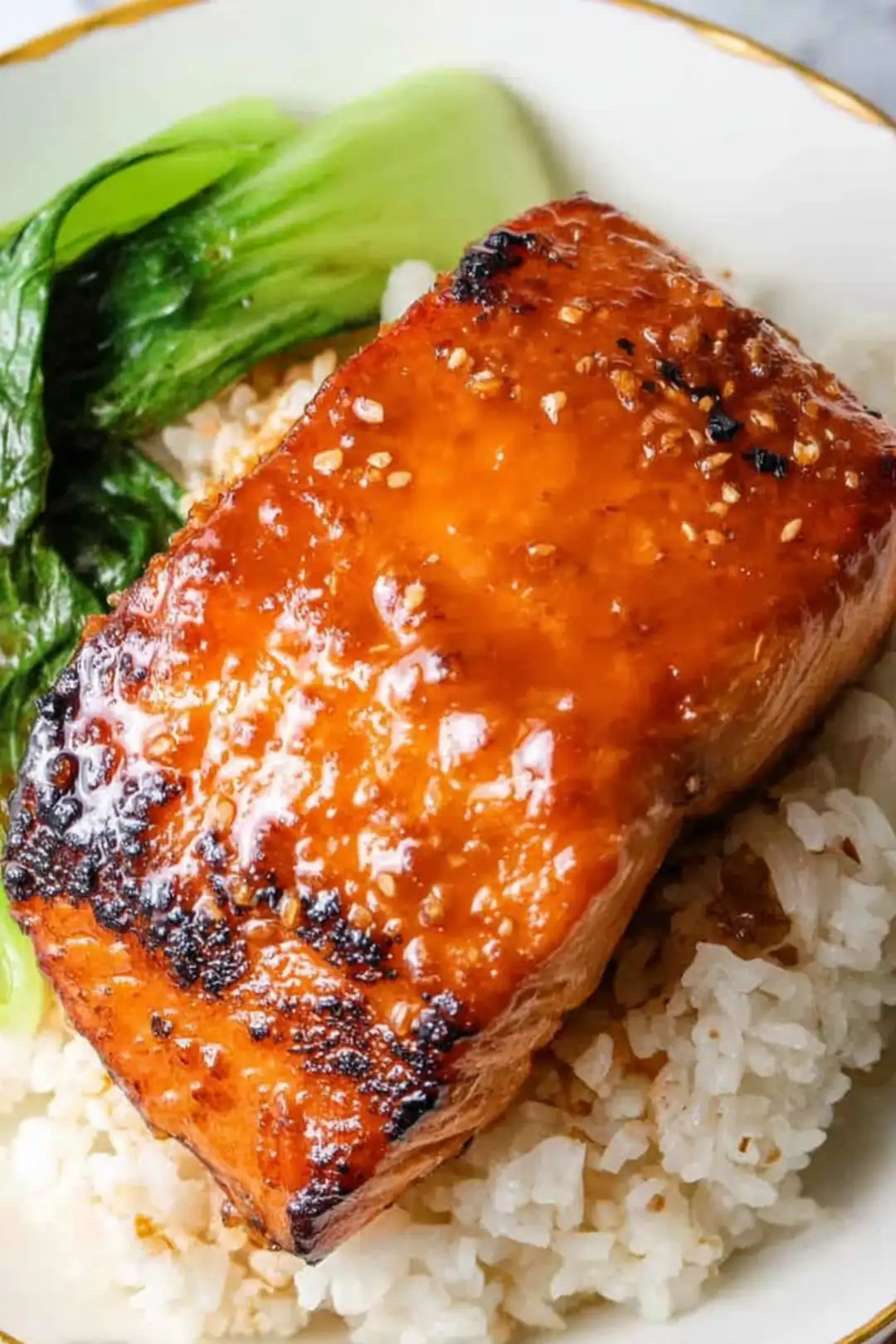 Air Fryer Miso-Ginger Salmon