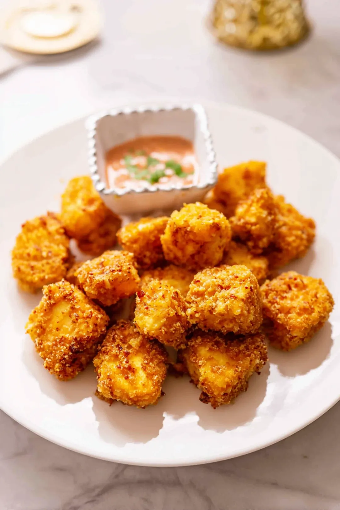 Air fryer paneer popcorn