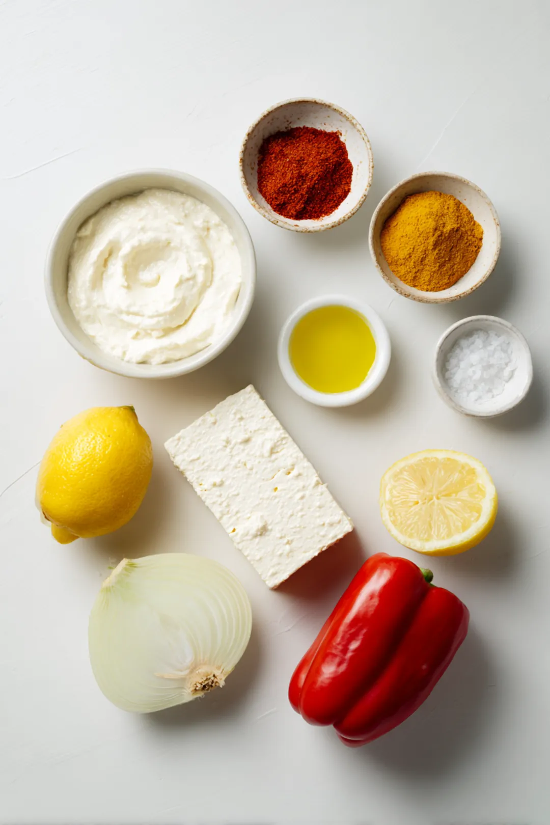 Air Fryer Paneer Tikka - ingredients