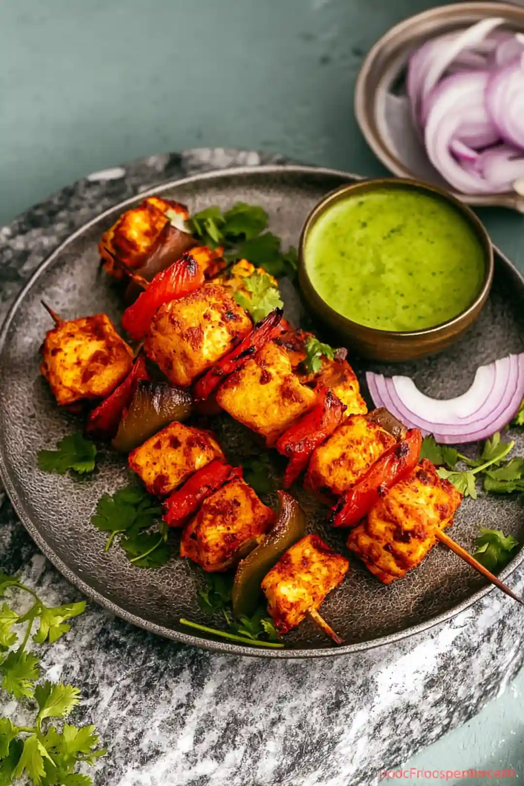 Air Fryer Paneer Tikka