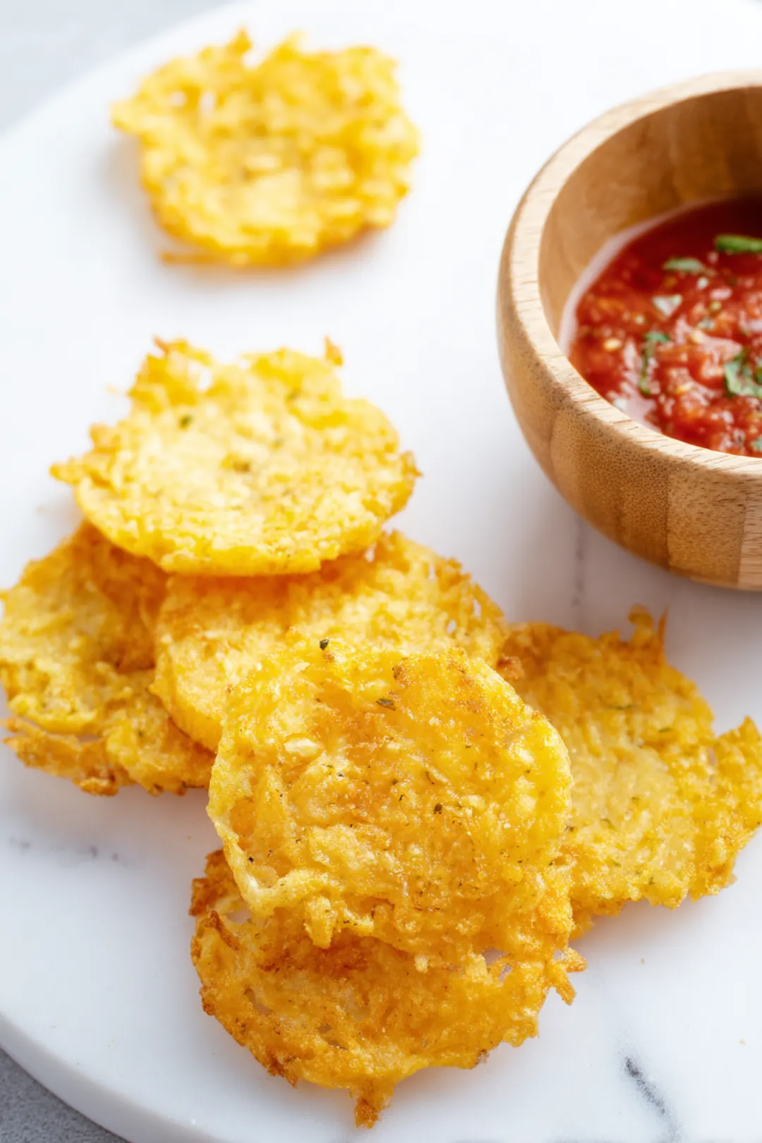 Air fryer parmesan frico