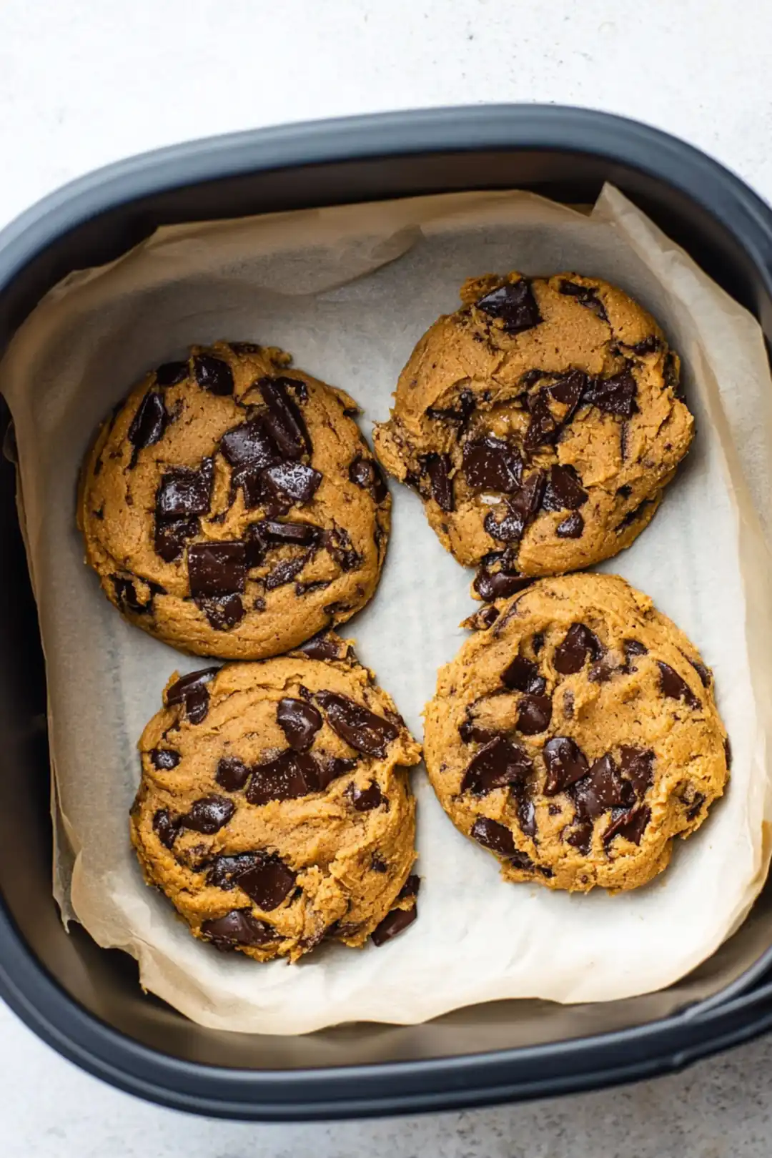 Air fryer protein cookie dough