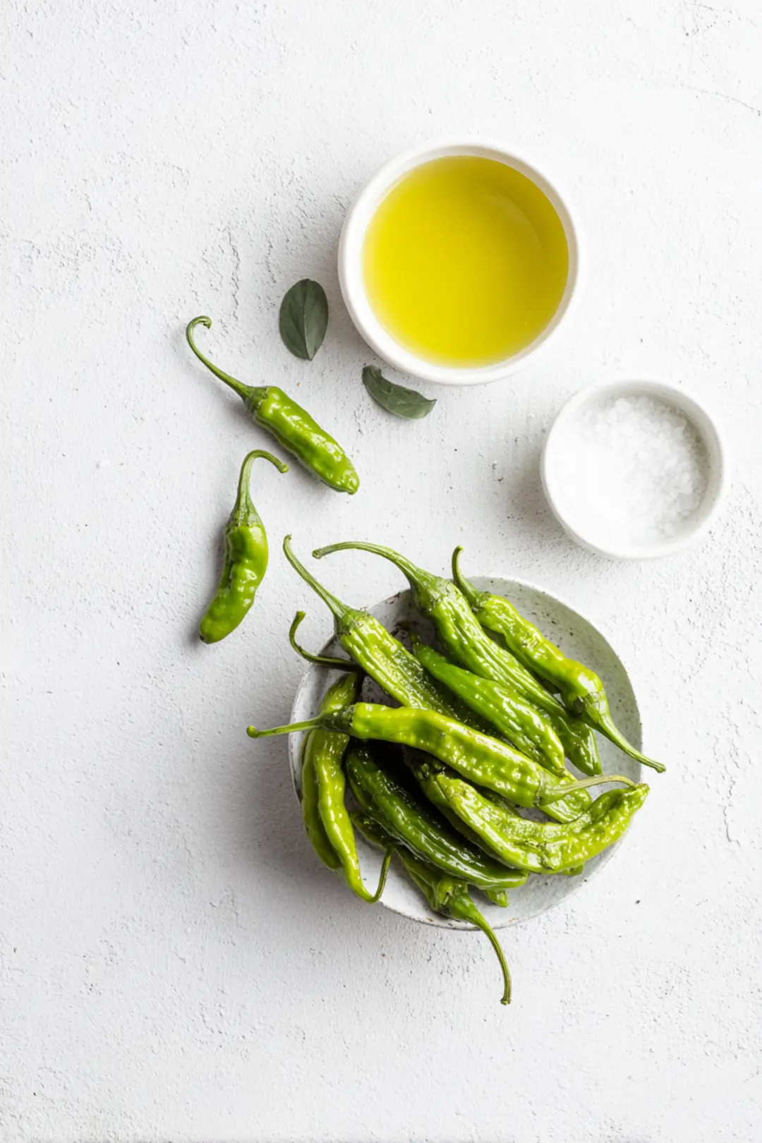 Air fryer shishito peppers - ingredients