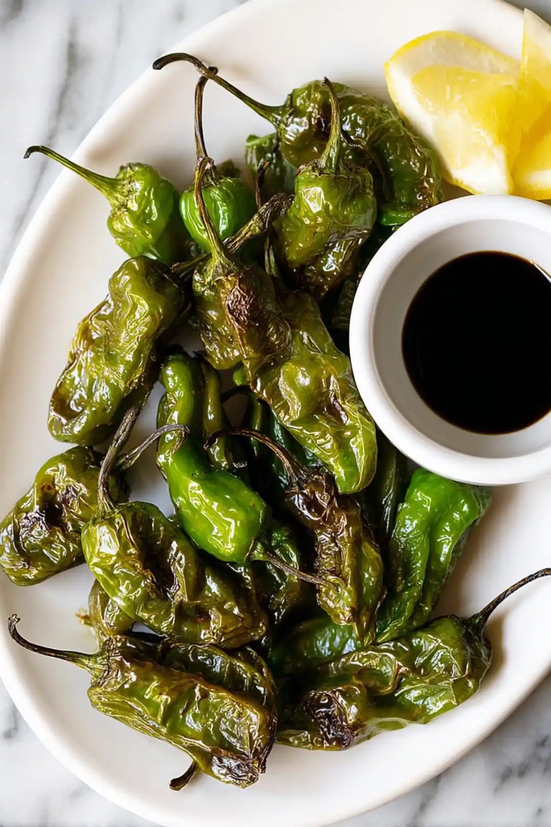 Air fryer shishito peppers