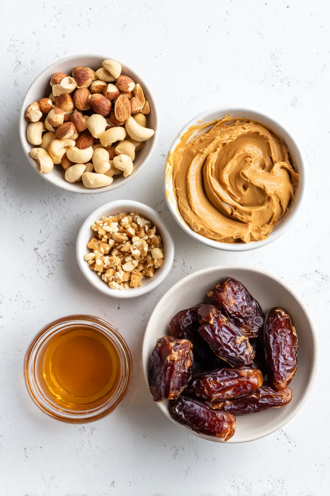 Air fryer stuffed dates with peanut butter - ingredients
