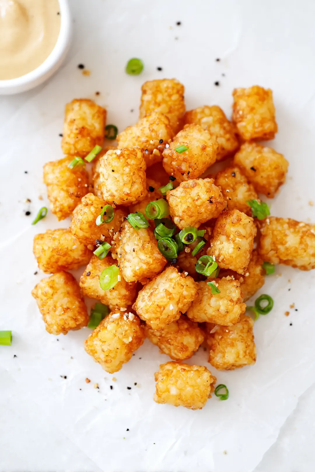 Air fryer tater tot potato salad - ingredients