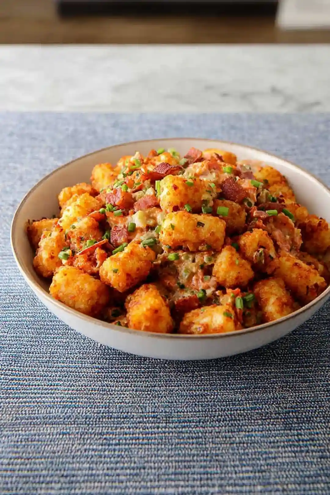 Air Fryer Tater Tot Potato Salad