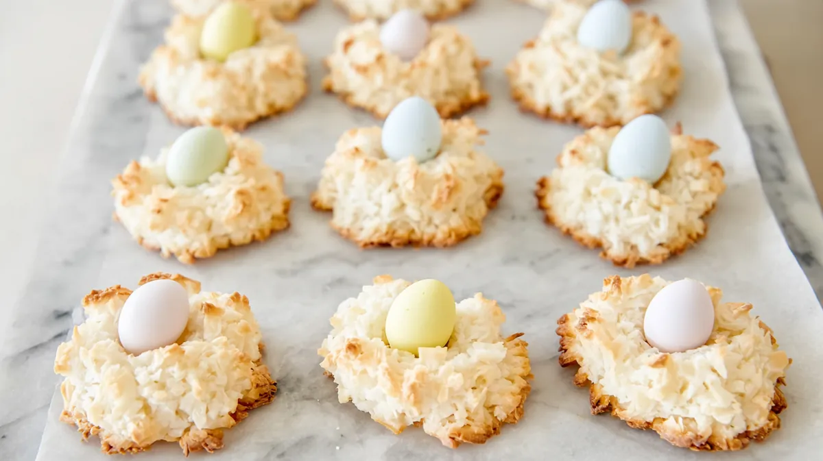 Bird’s Nest Coconut Macaroons
