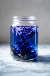 Brew butterfly pea flower tea