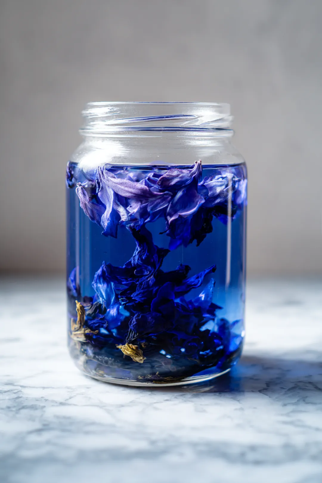 Brew butterfly pea flower tea
