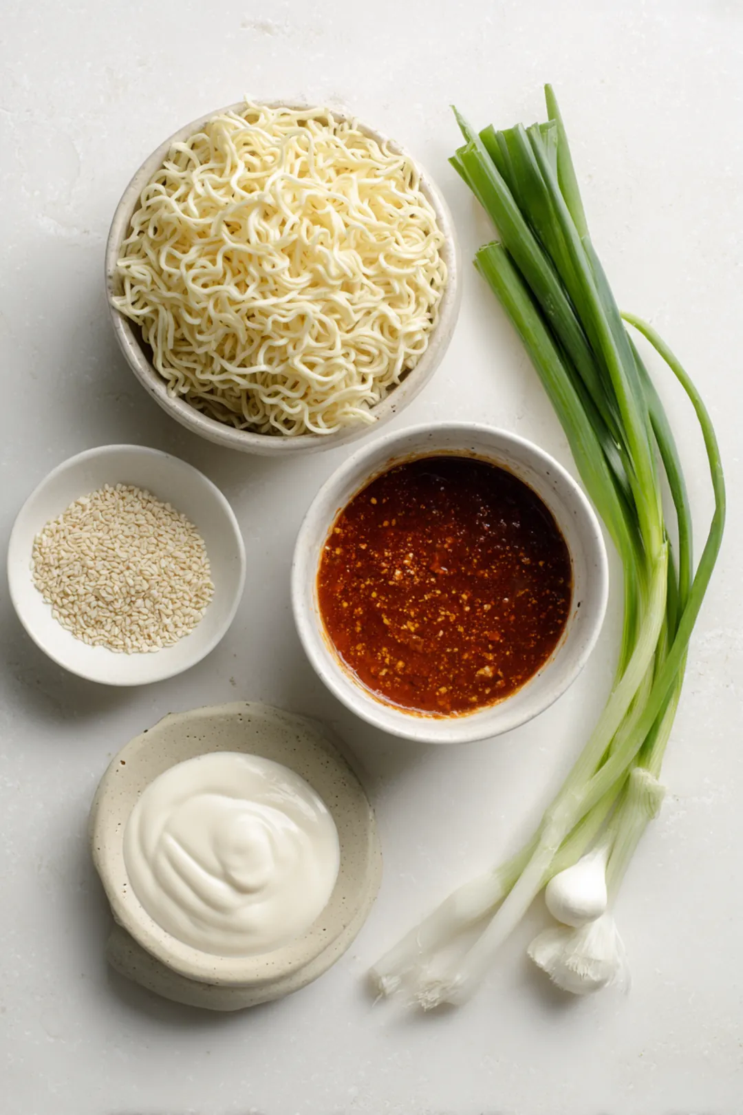 carbonara buldak ramen ingredients