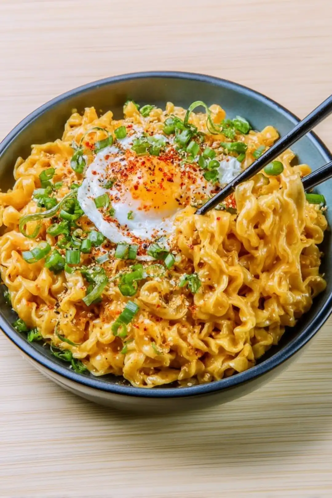 carbonara buldak ramen late night snack