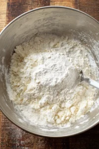 Combine all-purpose flour, baking powder, and salt in a large bowl